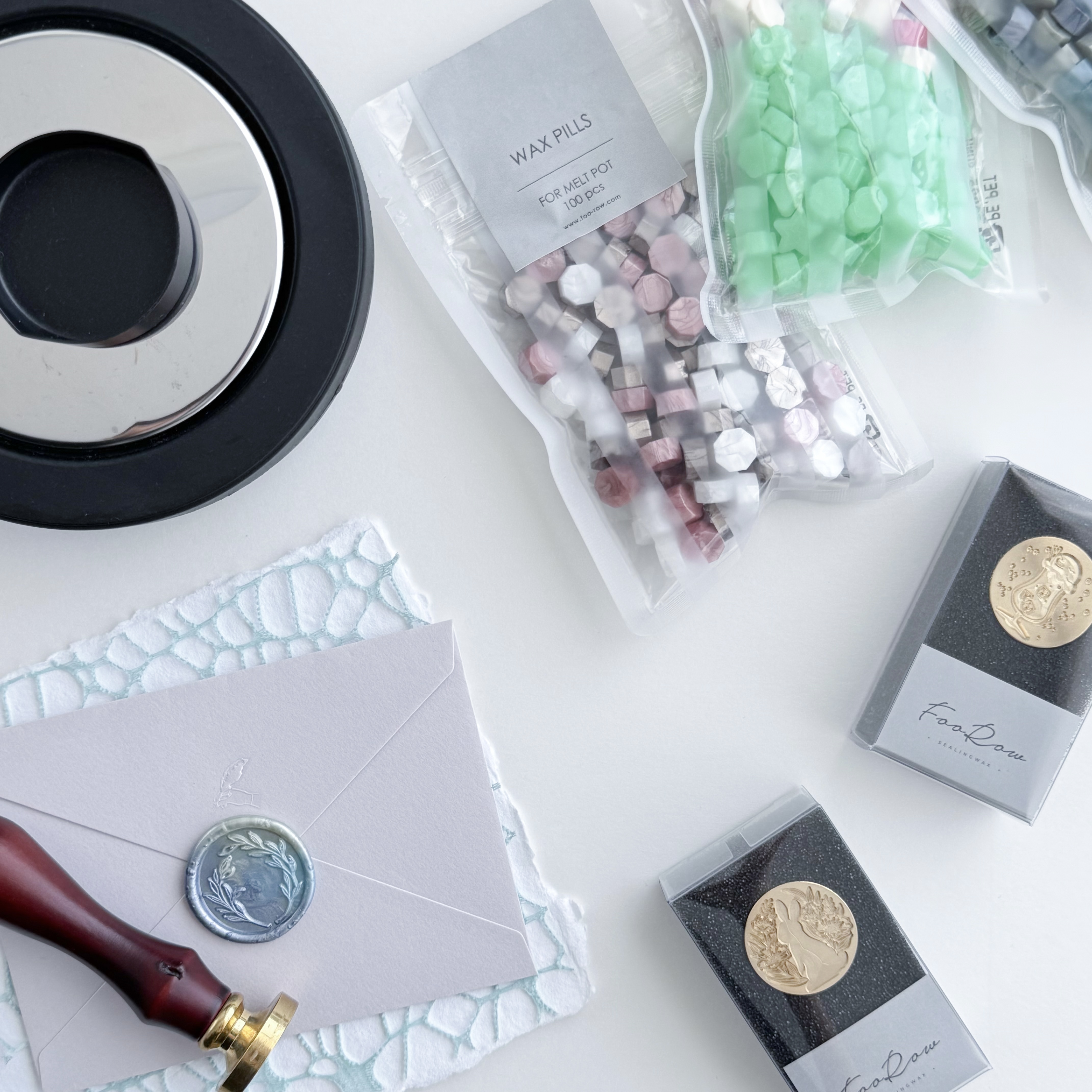 シーリングスタンプスターターセット（電気式ホットプレート）